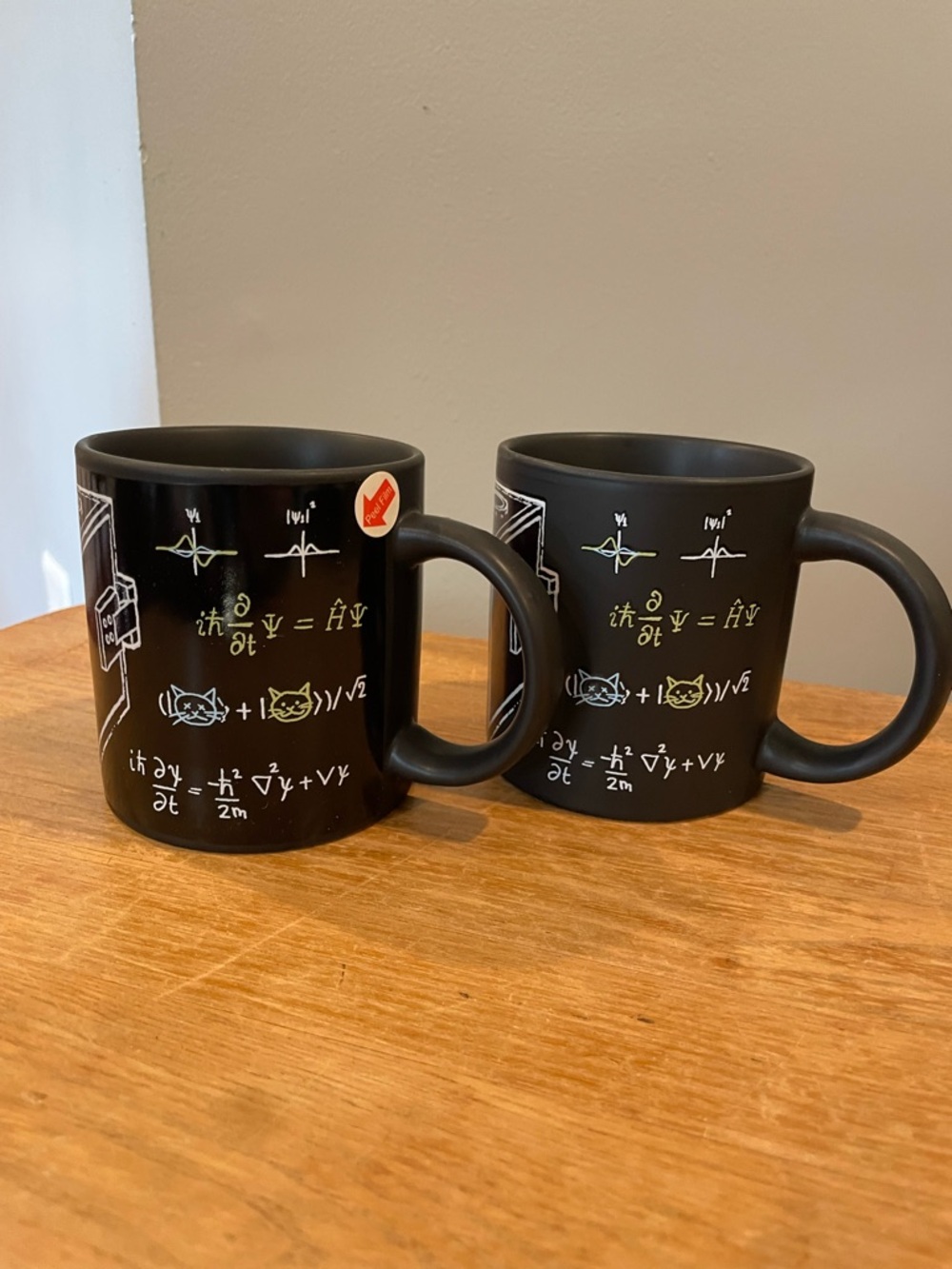 Schrödinger’s Cat Mug Set 
The Unemployed Philosophers Guild 
Like New - Picture 7 of 13